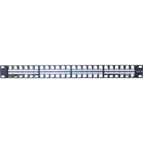 DEXLAN PANNEAU 1U 48 PORTS STP KEYSTONE AVEC SUPP CABLES