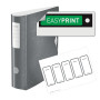Classeur a levier 180° Active PP dos 82mm, WOW Leitz, Blanc