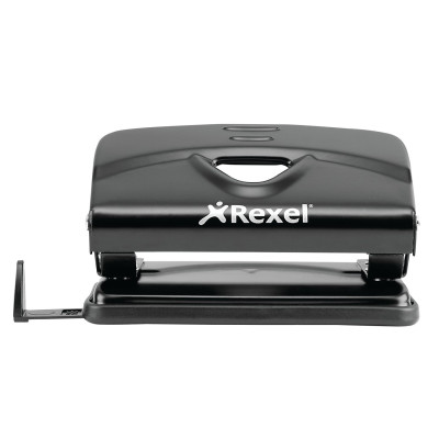 Perforateur metal eco 2 trous Noir