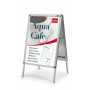Porte-affiche clipsable a1 nobo, cadre alu