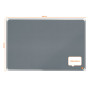 Tableau feutre gris 900x600mm PREMIUM PLUS Nobo, Gris