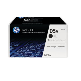 HP toner CE505A No.05A twinpack black