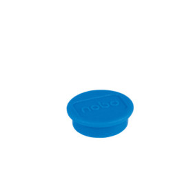 Aimants pour tableaux Blancs, Nobo, Bleus, 13mm, pack de 10, Bleu