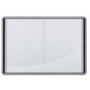 Vitrine d'interieur 27xa4 premium plus nobo, magnetique , blanc