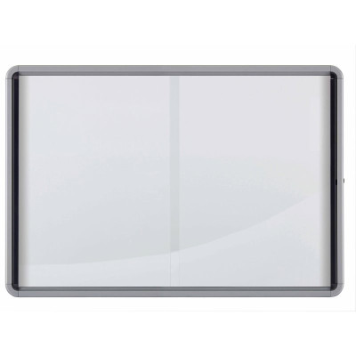 Vitrine d'interieur 27xa4 premium plus nobo, magnetique , blanc