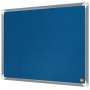 Tableau feutre 600x450mm premium plus nobo , bleu