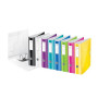 Classeur a levier 180° active pp dos 82mm, wow leitz, vert