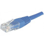 Cordon RJ45 CAT 6 U UTP bleu - 7 m