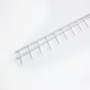 Peigne VELOBIND GBC S1 25x297mm, Lot 100, Blanc