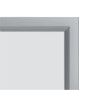 Porte affiche clipasbleIMPRESSION PRO Nobo, A4 avec cadre anodise, Blanc