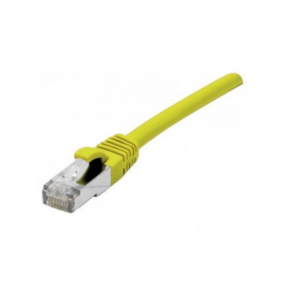 Cordon RJ45 CAT 6 F UTP LSOH SNG jaune - 15 m
