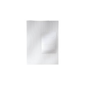 Pochette a onglets combifile leitz, transparent