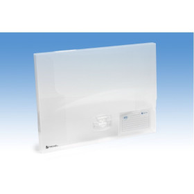 Boite de classement A4+ 25 mm Rexel, Transparent
