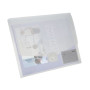 Boite de classement A4+ 25 mm Rexel, Transparent