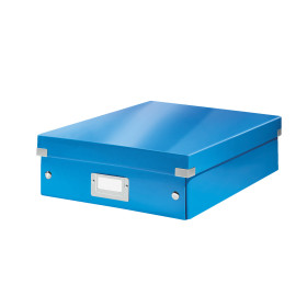 Format moyen avec organiseur, leitz click & store wow leitz, bleu