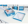 Format moyen avec organiseur, leitz click & store wow leitz, bleu