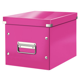 Format cube, format moyen, leitz click & store wow leitz, rose