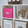 Format cube, format moyen, leitz click & store wow leitz, rose