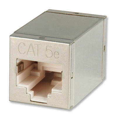 LINDY Double femelle RJ45 STP, cat. 5e