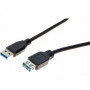 RALLONGE USB 3.0 A   A NOIRE 1,8 M