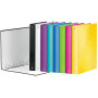 Classeur 4 anneaux plastifie a4 25mm wow leitz, vert