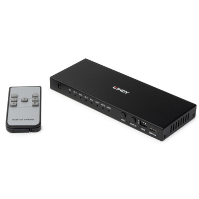 LINDY Switch HDMI 8K60 4 Ports avec eARC