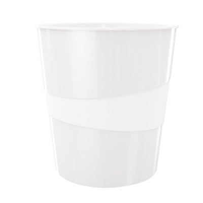 Corbeille a papier wow leitz , blanc