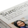 PeigneA4 SUREBIND GBC, 25mm, pack de 100, Noir