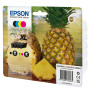 Epson multipack 604xl ananas 4 couleurs noir cyan magenta jaune xl
