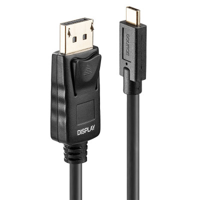 LINDY Câble adaptateur USB Type C vers DP 4K60 avec HDR, 5m