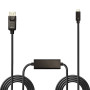 LINDY Câble adaptateur USB Type C vers DP 4K60 avec HDR, 5m