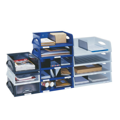 Corbeille sorty a4 vertical leitz, bleu