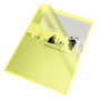 Esselte boîte de 100 pochettes-coin copy safe jaune en polypropylène 11 100e
