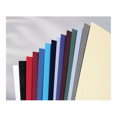 Plat de couVerture a4 grain cuir GBC, Lot 25, Noir