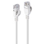 LINDY Câble réseau Ultra Slim Cat.6A U UTP, LSZH gris, 1m