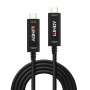 LINDY Câble Hybride Fibre Optique USB Type C Vidéo, 15m, Audio   vidéo uniquemen