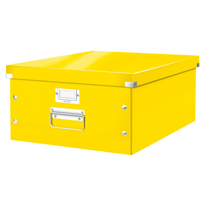 Format large, leitz click & store wow leitz, jaune