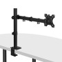 LINDY Support d'affichage réglable simple - Noir