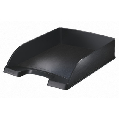 Corbeille a courrier style leitz , noir