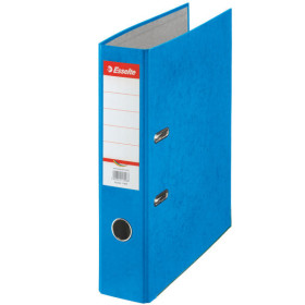 Classeur a levier carton 75mm rainbow esselte, bleu