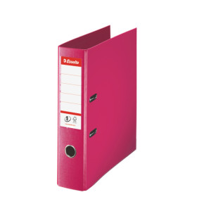 Classeur a levier N°1 Power A4 PP 75 mm Esselte, Fuschia