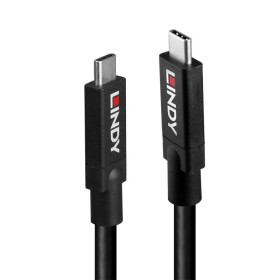 Lindy câble usb 3.2 10gbit s type c c actif, 8m
