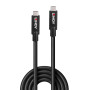 Lindy câble usb 3.2 10gbit s type c c actif, 8m
