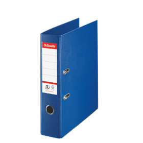Classeur a levier n°1 power a4 pp 75 mm esselte, bleu fonce