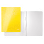 Chemise a lamelle a4 wow leitz, jaune
