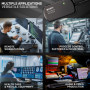 LINDY Rallonge active USB 2.0 Pro avec Hub 4 ports, 8m