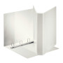 Classeur 4 anneaux personnalisable a4 maxi Ø30 esselte, blanc