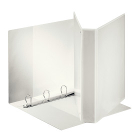 Classeur 4 anneaux personnalisable a4 maxi Ø30 esselte, blanc