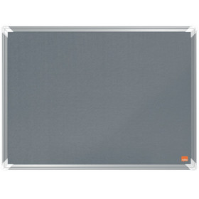 Tableau feutre 600x450mm premium plus nobo , gris