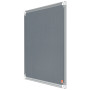 Tableau feutre 600x450mm premium plus nobo , gris